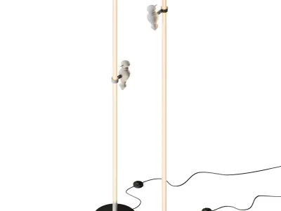 Karman Accipicchio Floor Lamp 3D model