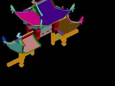 Game Brothel - Arch 2701 3D model purchase