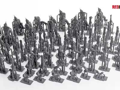 Royal Regiment - Squad of the Imperial Force 3D print model