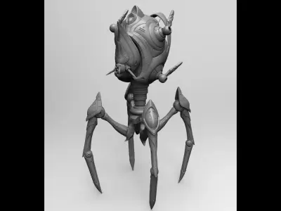 StarCraft2 Colossus 3D print model