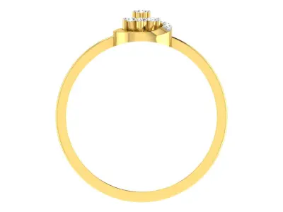 Women Ring  Render 3dm STL OBJ FBX Details 3D print model 92