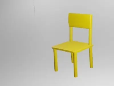 Interior - Furniture and Lightings  Free 3D model