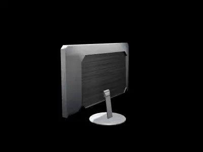 Low Poly Lcd Monitor Low-poly 3D model