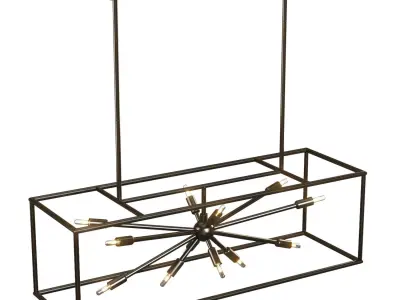 Crate and Barrel - Jaxon Chandelier 3D model
