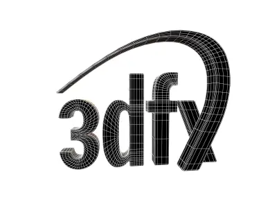 3dfx Logo v1 002 Free low-poly 3D model