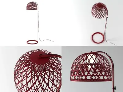 Emperor floor lamp 3D model