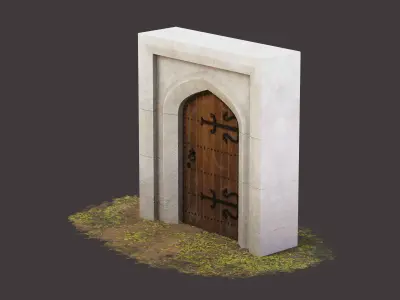 ArchViz - Vintage Door 3D model