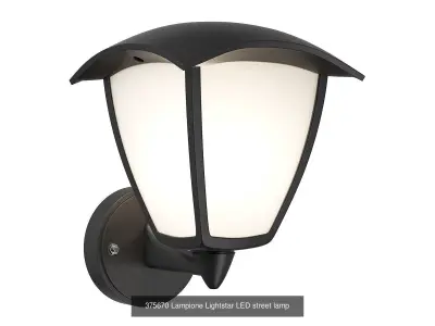 375 Lampione Lightstar Collection of street lamps 3D Model Pack