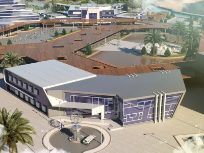 international youth center   3D model