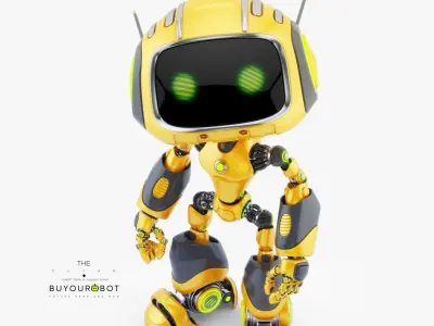 CUTE ALIEN ROBOT V 3D model