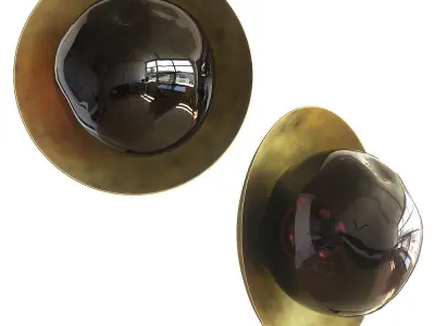 Handle Studio Plate Lamp 3D model