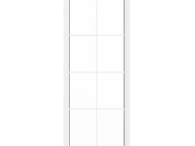 White Window 09 3D model