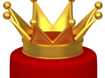 Royal coronation crown Collection 3D Model Pack