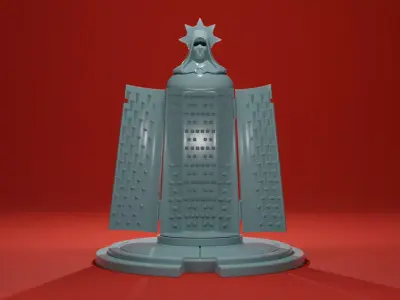 RELIC IRON MAIDEN CABINET SCATTER TERRAIN 3D print model