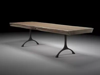 Rough Table 3D model