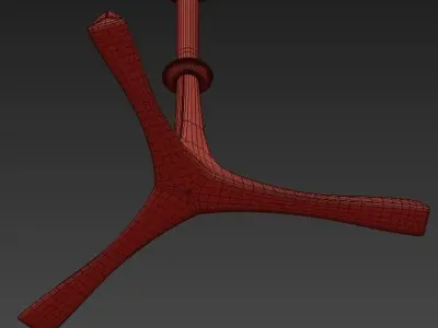 Nathan Floor Lamp Arteriors 3D model