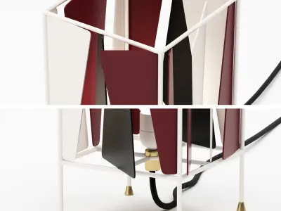 Gubi B-4 Table Lamp 3D model