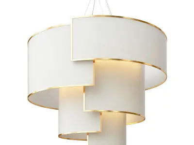 Collection of impression chandeliers 3D model