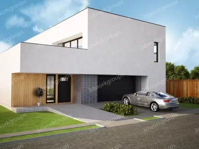 House design  3D model