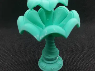 fountain 3d print flower 3D print model