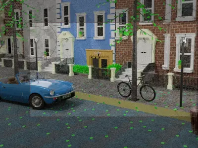 old street 3D model purchase