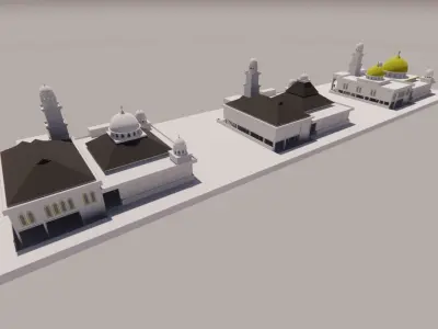 MOSQUE-Mosque 3D model