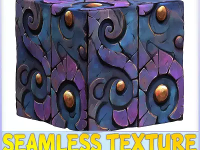 Stylized Wall Seamless Texture Texture 104