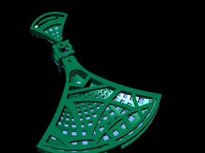 3p pendant 3D print model