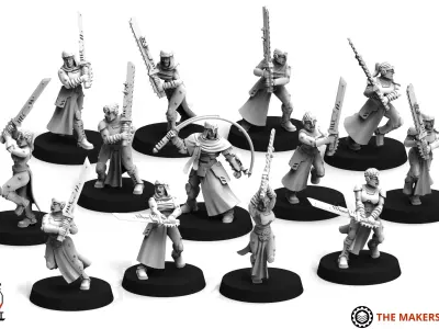 Daughters of War - Young Aspirants 3D print model