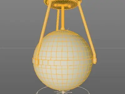 Modern Light 01 Free low-poly 3D model