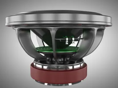 subwoofer JBL 3D model