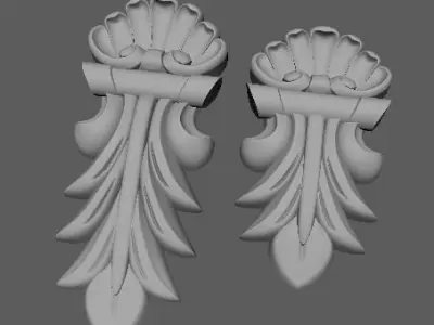 pilaster 2 sizes 3D model
