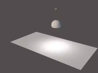 Indirect Light Lamp 3D model