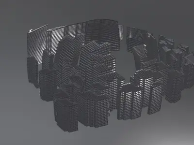 City 2 3D model