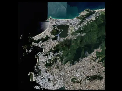 Rio De Janeiro - Brazil 3D model