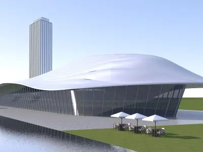 Building 05 3D model