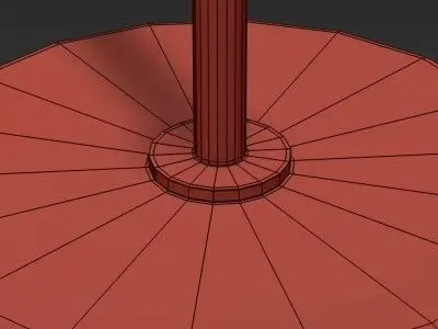 RH Spencer Table Lamp 3D model