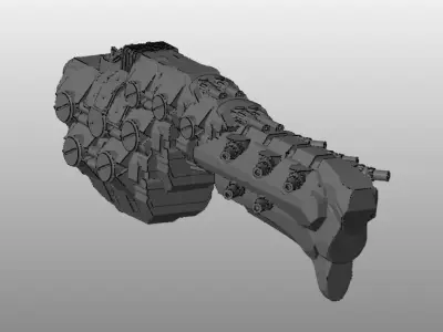 SKY RELICS - 07 AXLER B 3D print model