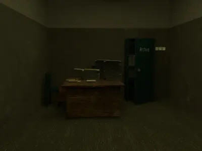 Archive office Free 3D model