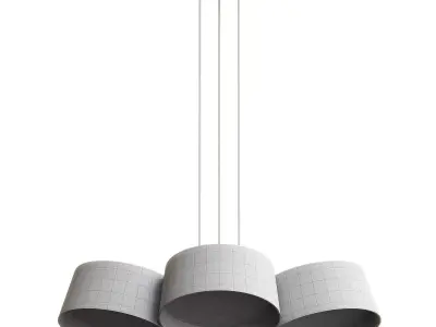  Marimba Chandelier 3D model