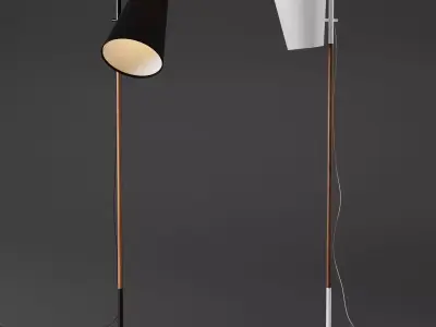 Hideout floor lamp 3D model