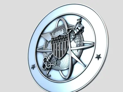 Cyber Seal 3D print model