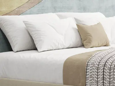 Indra Headboard 3D model