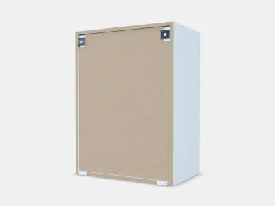 METOD Wall cabinet frame Low-poly 3D model