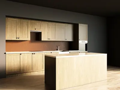 94-Kitchen10 texture 8 3D model