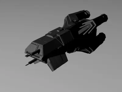Expanse FN Pella - MCRN Light Cruiser 3D print model