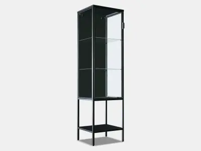 RUDSTA Glass-door cabinet 1 Low-poly 3D model