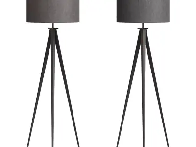 Allora Floor Lamp 3D model