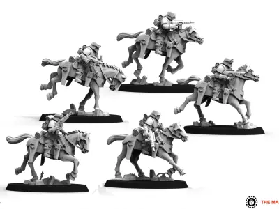 Universal Guard - Cavalry 3D print model