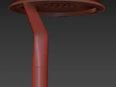 Exterior street light 11 3D model